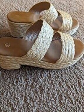 Espadrilles Platform Sandals Wedges Slides Sandals Open Toe Fashion Summer Outdo